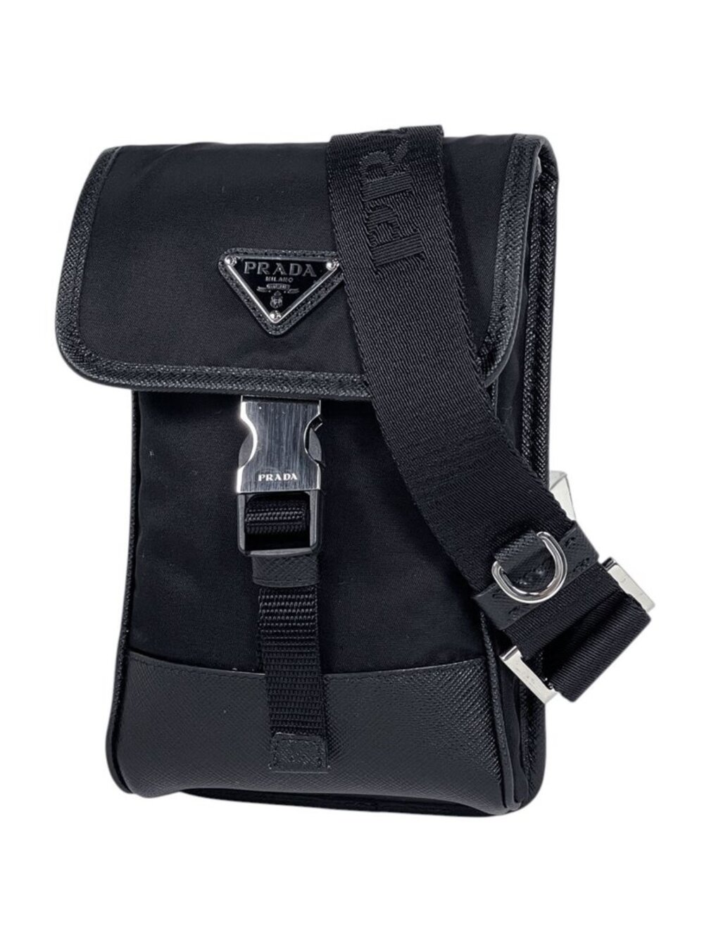 Prada Shoulder Bag Nylon Nero